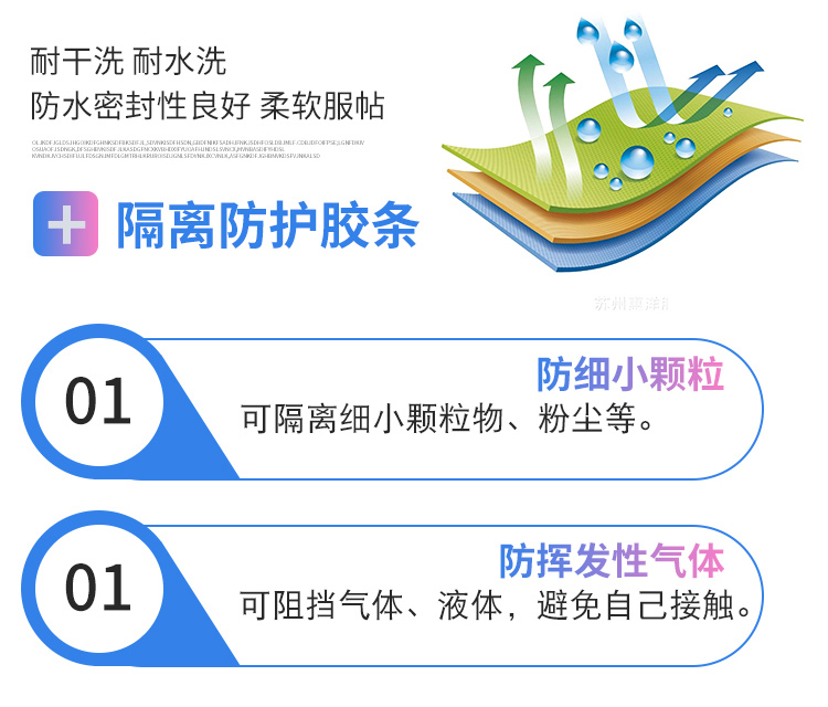 醫用防護服熱熔膠條 PE防水壓膠條防護服熱封膠條